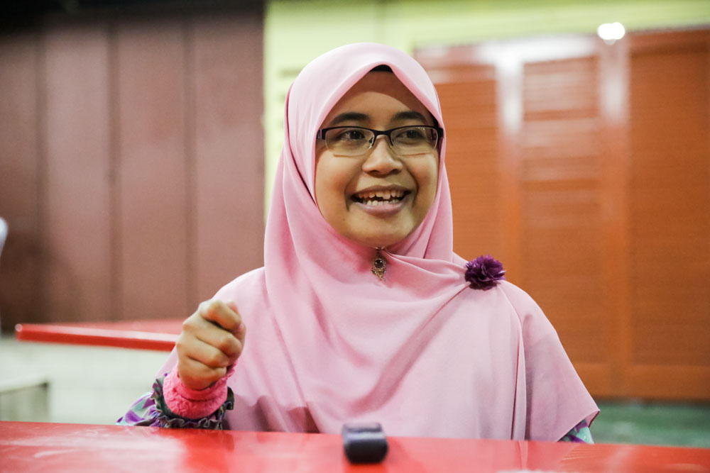 Wan Nur Syamimi Wan Sajiri, UM’s Pro Mahasiswa deputy chairman and the Sisters in Movement chief. — Picture by Choo Choy May