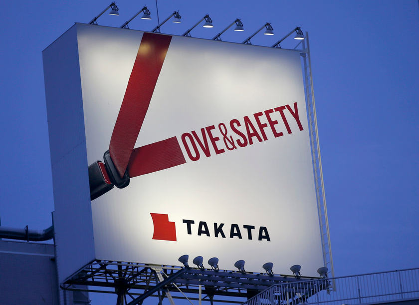 A billboard advertisement of Takata Corp is pictured in Tokyo September 17, 2014. u00e2u20acu201d Reuters pic