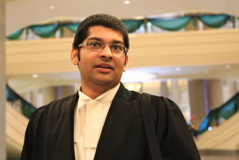 Lawyer Aston Paiva represented three transgender clients who challenged the law after they were repeatedly charged under Section 66. ― Picture by Saw Siow Feng