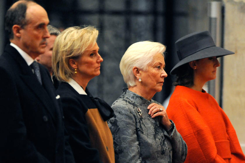 Belgium Princess Astrid (second left) will lead her country's 300-strong trade delegation to Malaysia. u00e2u20acu201d Reuters pic