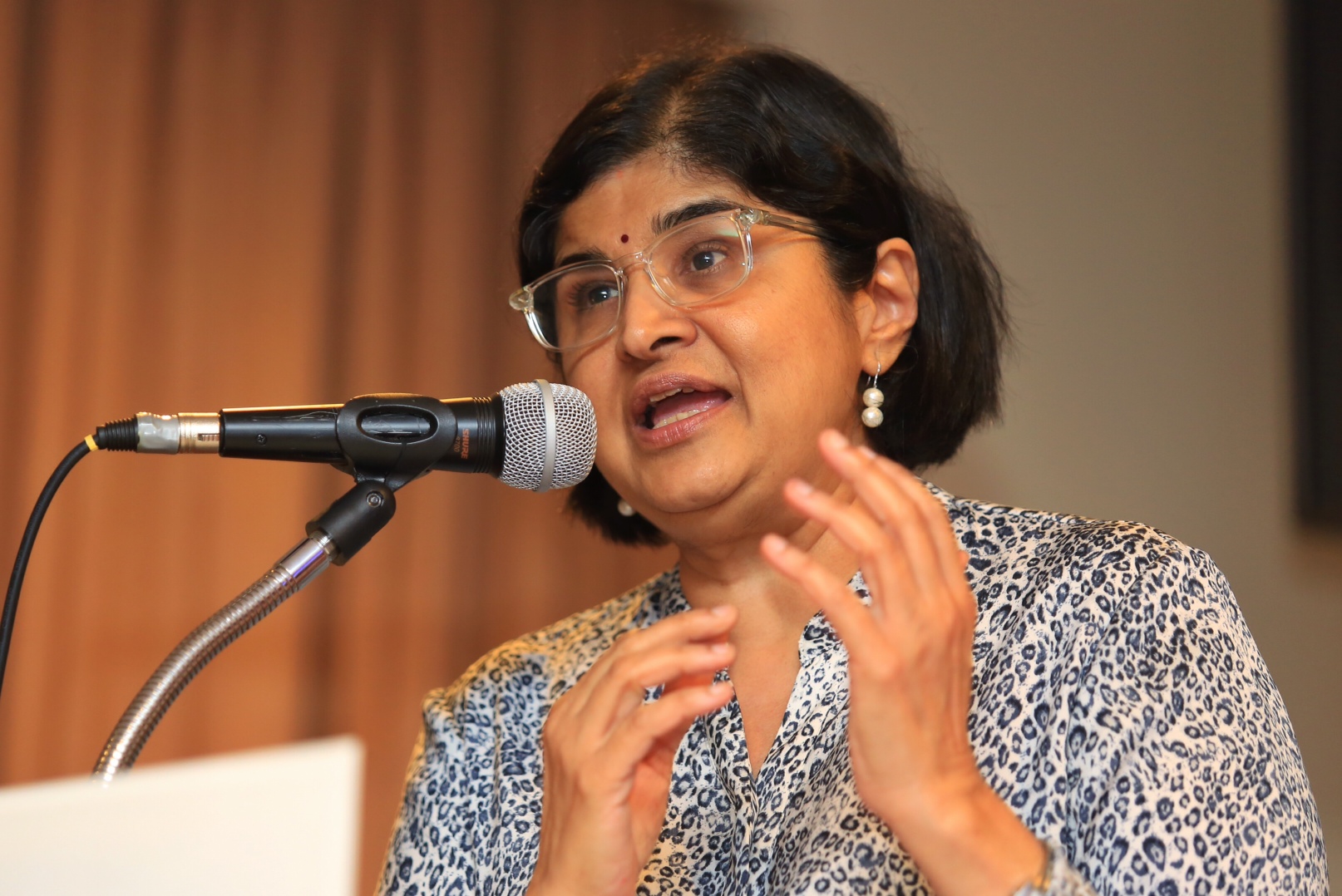 Datuk Ambiga Sreenevasan speaks at the u00e2u20acu02dcGE13: Clean and Fair?u00e2u20acu2122 Bersih Forum, Kuala Lumpur, November 5, 2014. u00e2u20acu2022 Picture by Saw Siow Feng