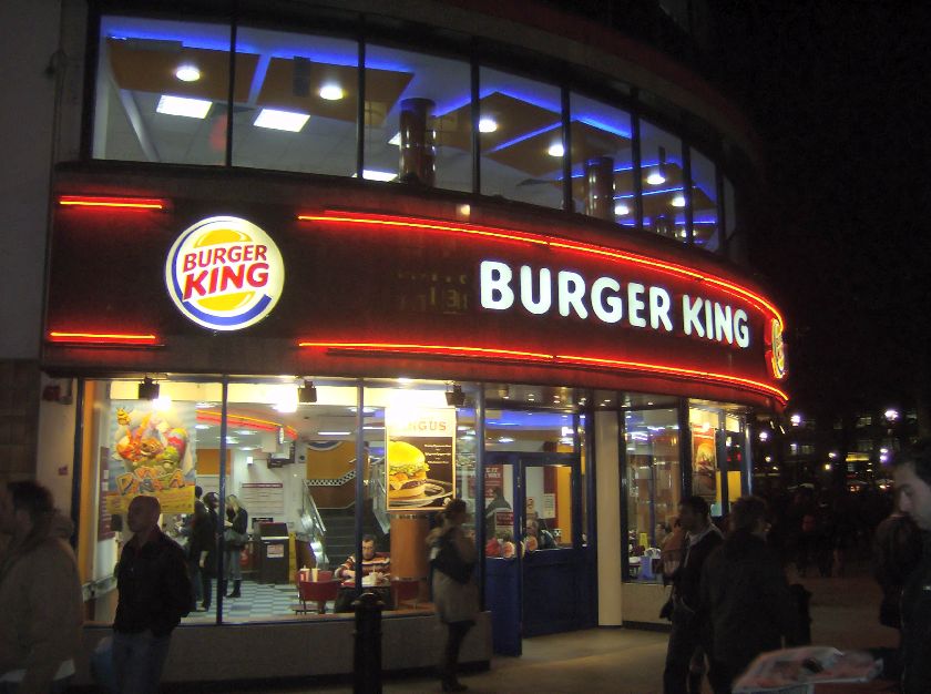 Burger King generic - Miami giant opens first franchise in New Delhi Sunday Nov 9, 2014 -- no beef Google search