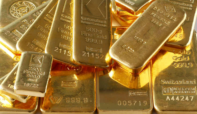Gold bars from the vault of a bank are seen in this picture taken in Zurich November 20, 2014. u00e2u20acu201d Reuters pic