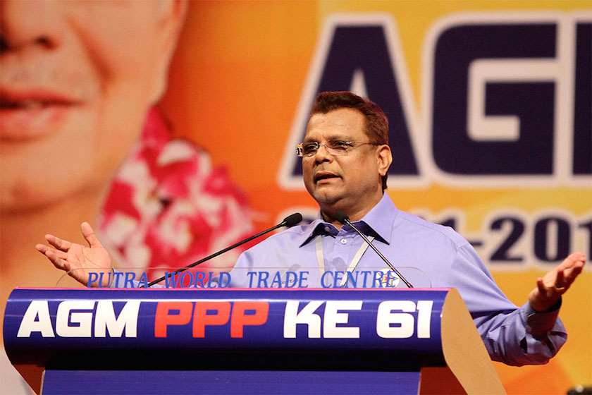 Tan Sri M. Kayveas. u00e2u20acu201d Picture by Yusof Mat Isa