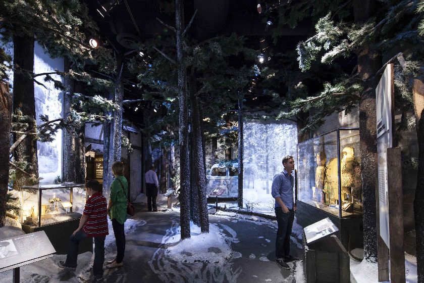 The interior of the new exhibit at the National World War II Museum in New Orleans u00e2u20acu201d handout photo provided by the museum in New Orleans, Louisiana, November 25, 2014. u00e2u20acu201d Reuters handout pic