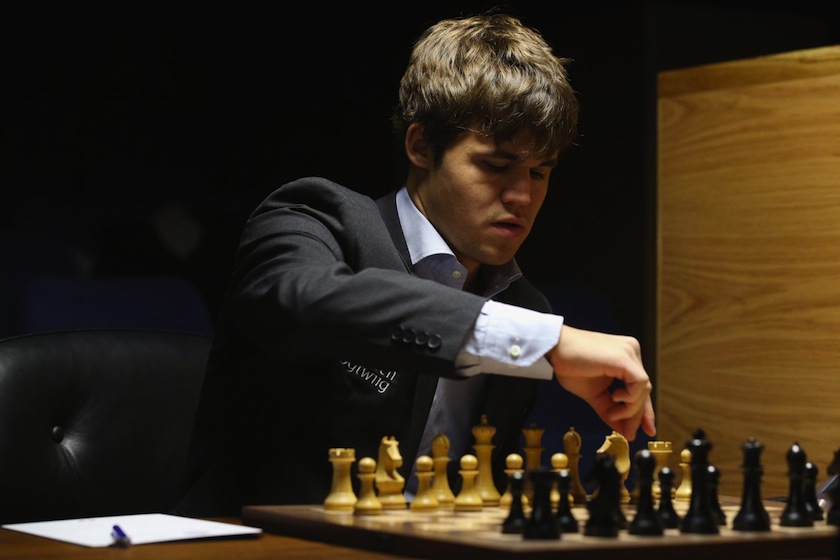 Carlsen had been playing since November 8 against Anand, who is nearly 20 years his senior. u00e2u20acu201d AFP pic