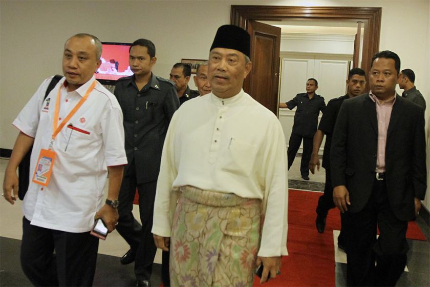 Deputy Prime Minister Tan Sri Muhyiddin Yassin attends the Umno General Assembly at Putra World Trade Centre in Kuala Lumpur. u00e2u20acu2022 Picture by Yusof Mat Isa