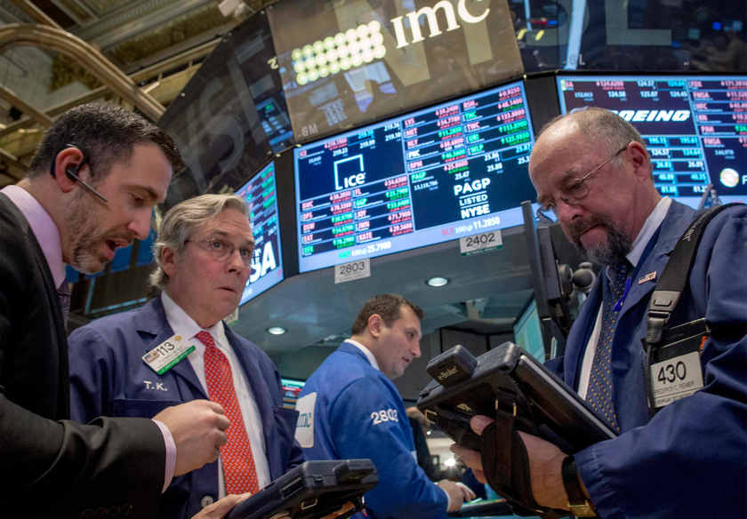 Traders work on the floor of the New York Stock Exchange November 11, 2014. u00e2u20acu201d Reuters pic