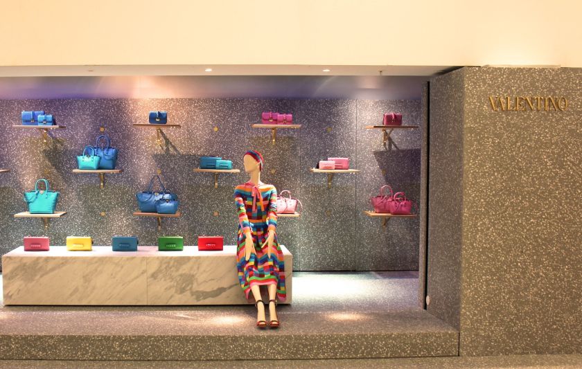 The Valentino pop-up space at Harrods. u00e2u20acu201d u00c2u00a9Harrods & Valentino
