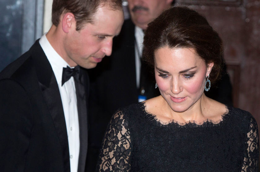 Britain's Prince William and his wife Catherine, Duchess of Cambridge, leave the Royal Variety Performance in London November 13, 2014. u00e2u20acu201d Reuters pic 