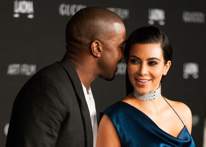 Kardashian here seen with Kanye West recently after it was revealed she was 'the most searched' celebrity online, December 1, 2014. u00e2u20acu201d AFP pic