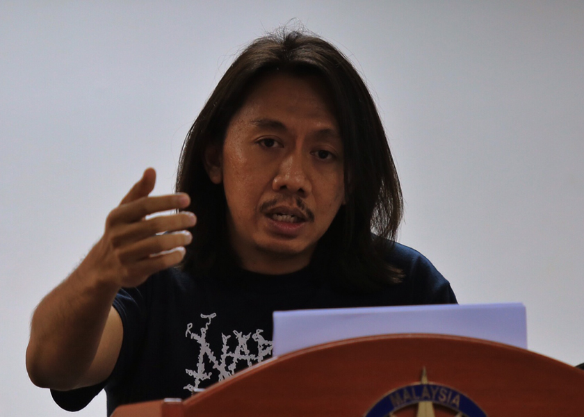 Amer Hamzah Arshad claims that the death penalty further encourages corruption, December 11, 2014. u00e2u20acu201d Picture by Saw Siow Feng