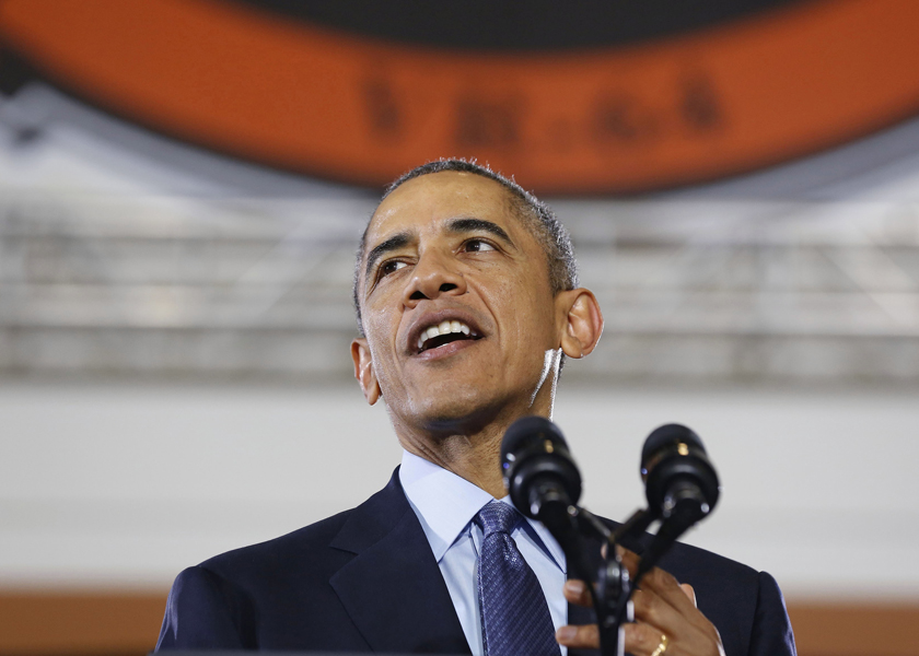 US President Barack Obama speaks at Joint Base McGuire-Dix-Lakehurst in New Jersey, December 16, 2014. u00e2u20acu201d Reuters pic