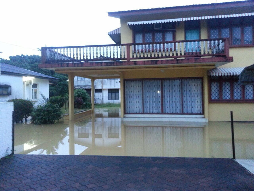 The water level rises at Nur Aimi’s grandmother’s home.