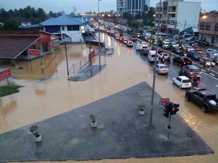 The view from Nur Aimiu00e2u20acu2122s home in Pasir Hor, Kota Baru, Kelantan, December 27, 2014. u00e2u20acu201d Pix courtesy of Nur Aimi Mohamad