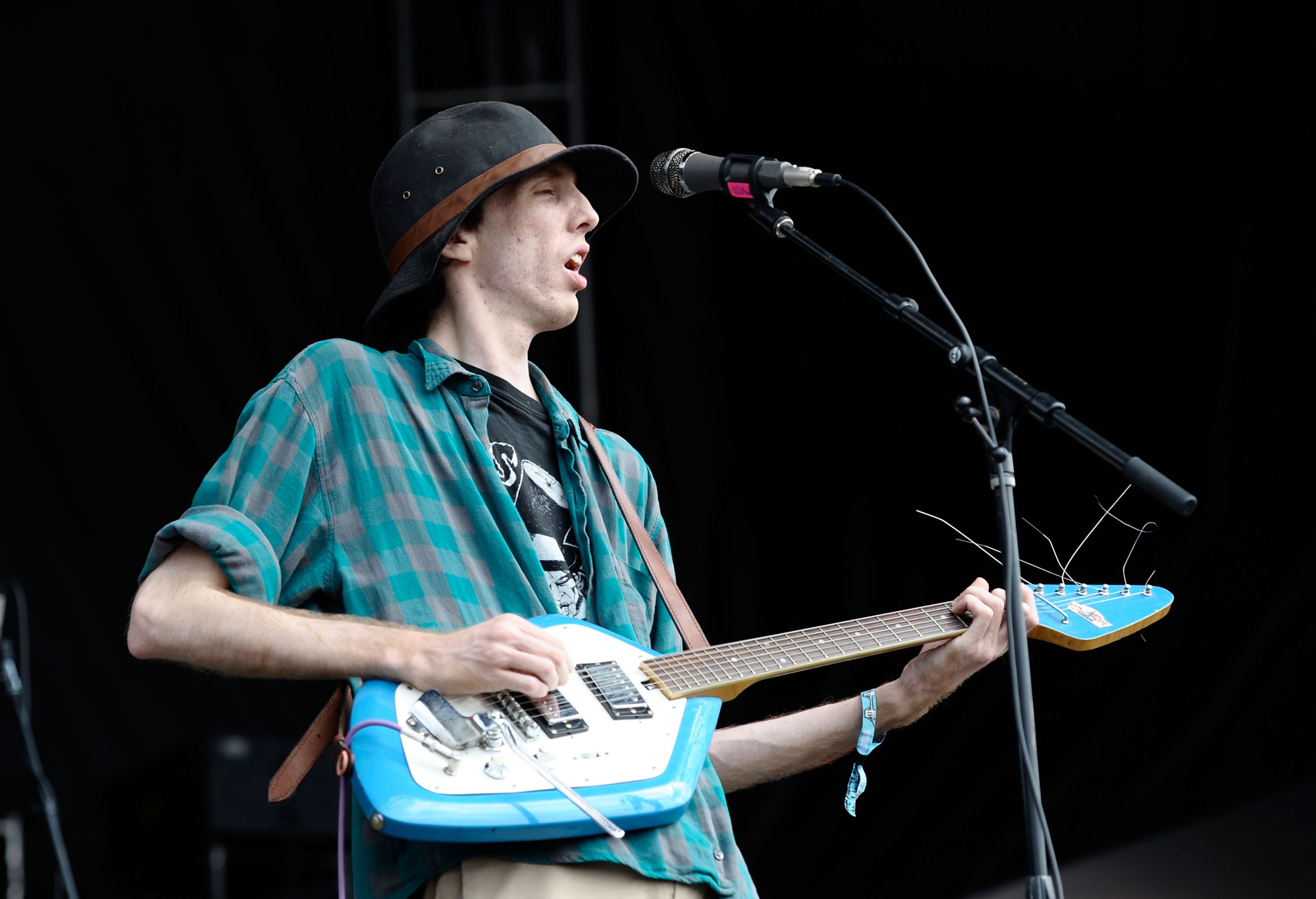 File picture of Bradford Cox of the band Deerhunter performs during 2013 Governors Ball Music Festival at Randall's Island on June 9, 2013 in New York City. u00e2u20acu201d AFP pic