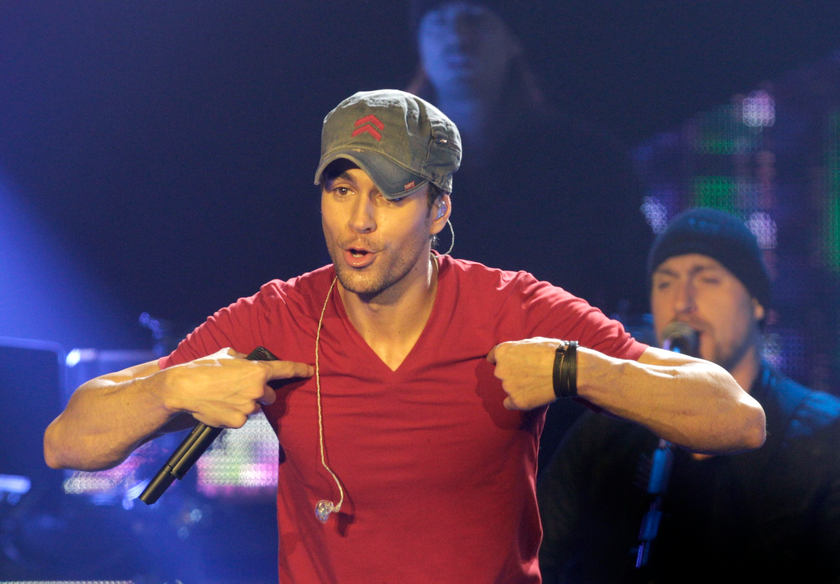 Singer Enrique Iglesias performs on stage during his 'Sex and Love Tour' in Riga December 8, 2014. u00e2u20acu201d Reuters pic 
