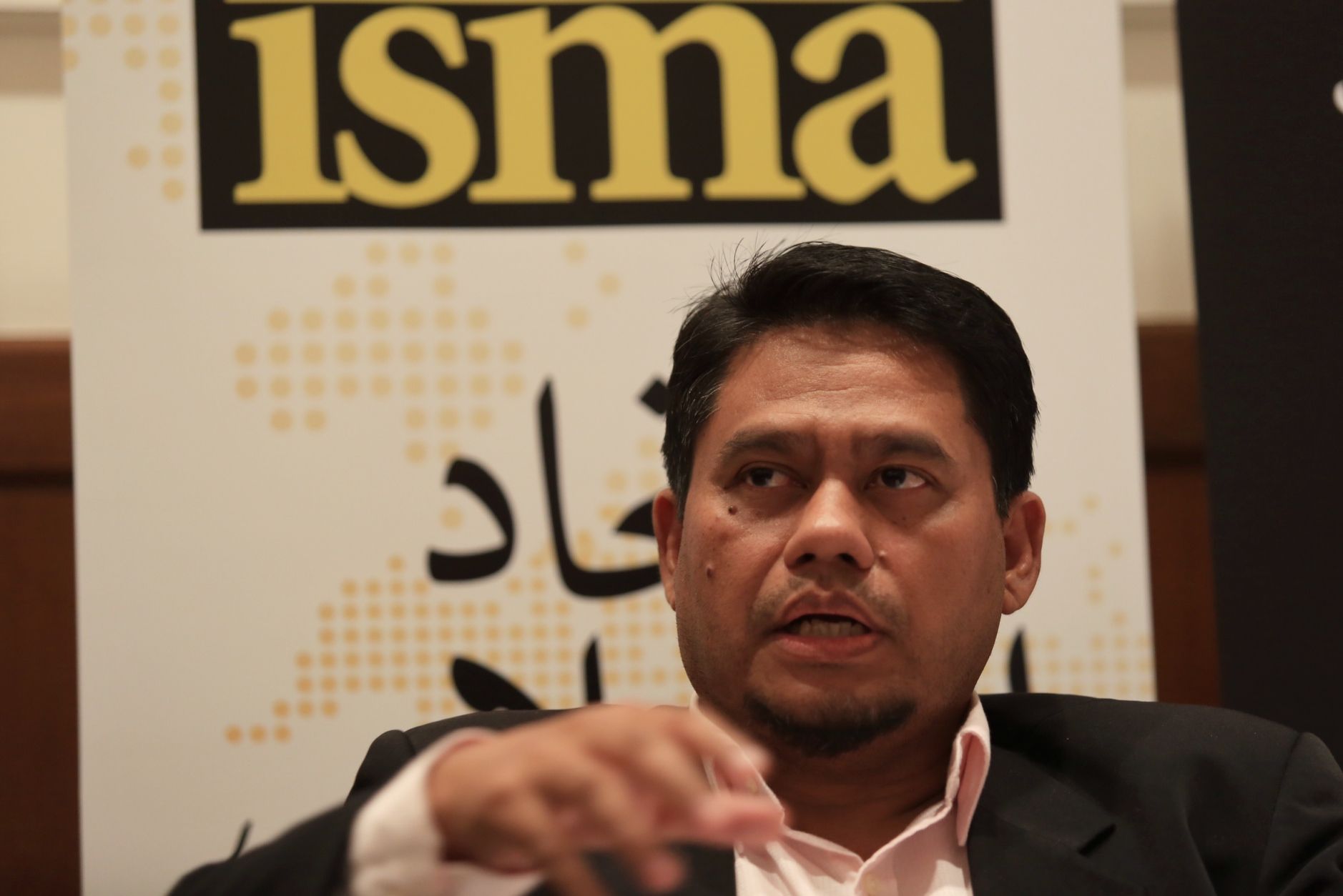 Isma president, Abdullah Zaik Abdul Rahman speak against the threat of liberalism at a seminar in Royale Chulan Hotel, Kuala Lumpur, December 20, 2014. u00e2u20acu2022 Picture by Siow Feng Saw