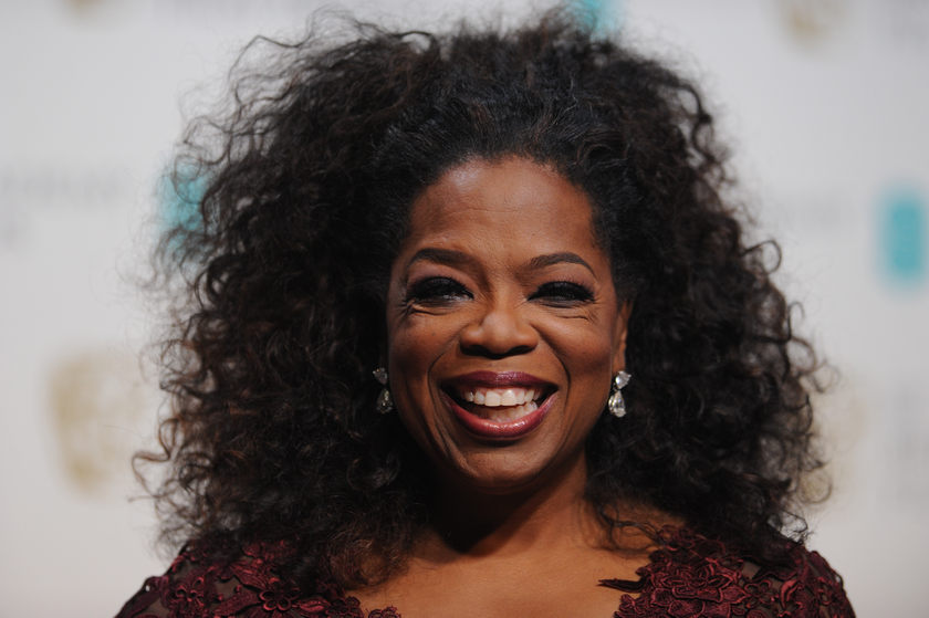 US TV personality Oprah Winfrey was the second most admired woman, a US survey found. u00e2u20acu201d AFP pic n