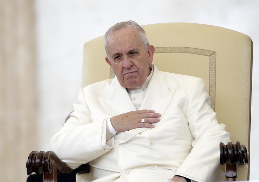 Pope Francis attends his weekly general audience in Saint Peter's Square at the Vatican, December 3, 2014. u00e2u20acu201du00c2u00a0Reuters pic