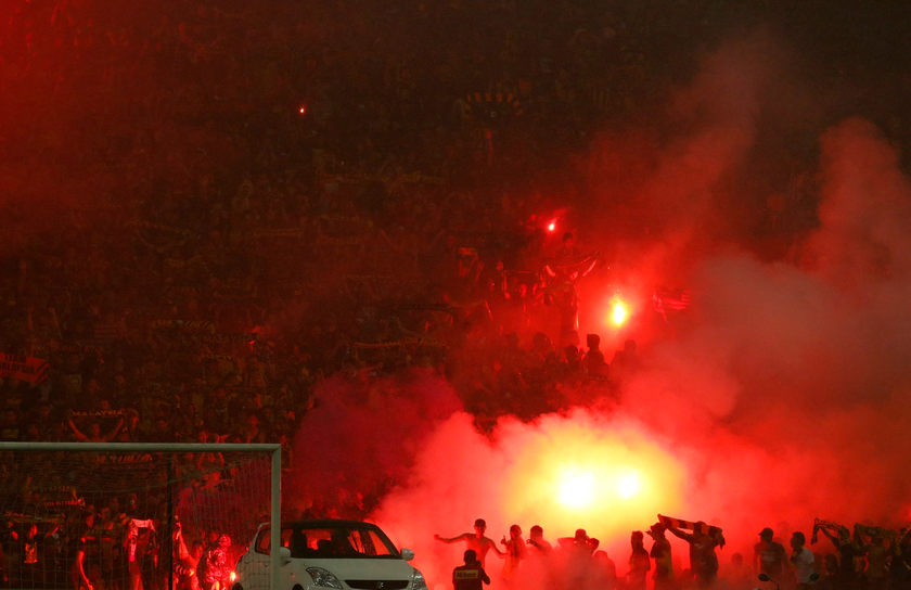 Shah Alam stadium at the end of the Suzuki Cup semi-final between Vietnam and Malaysia December 7, 2014. u00e2u20acu201d Reuters pic