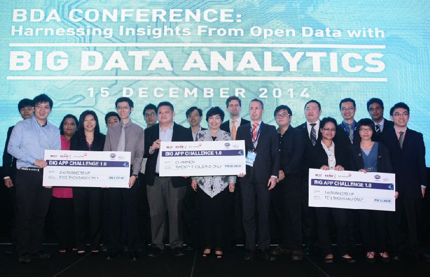 Winners of the National Big Data App Challenge DNA supplied