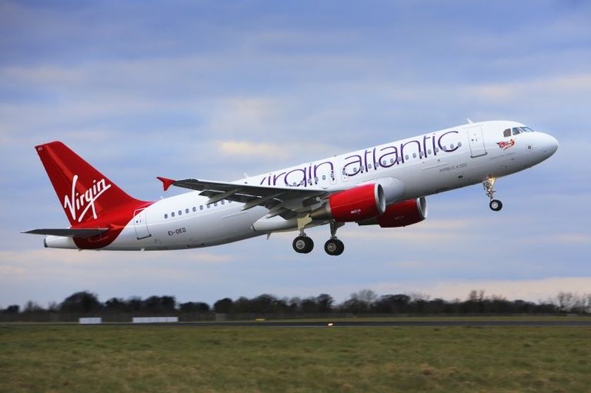 A Virgin Atlantic plane made a non-standard landing at Londonu00e2u20acu2122s Gatwick airport yesterday after reporting technical issues with its undercarriage. u00e2u20acu2022 AFP pic