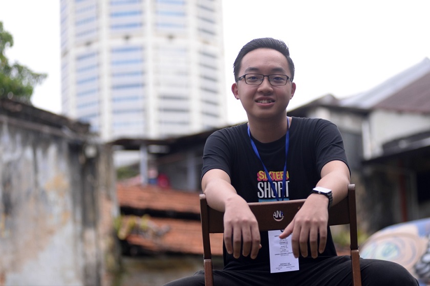 University student Tan Yong Lin’s entry ‘Wheel Rolling Home’ also made the finalist of Tropfest SEA 2015. — Picture by K.E. Ooi