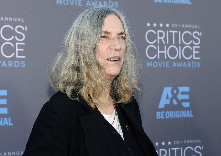 Musician Patti Smith arrives at the 20th Annual Critics’ Choice Movie Awards in Los Angeles in this file photo. — Reuters pic