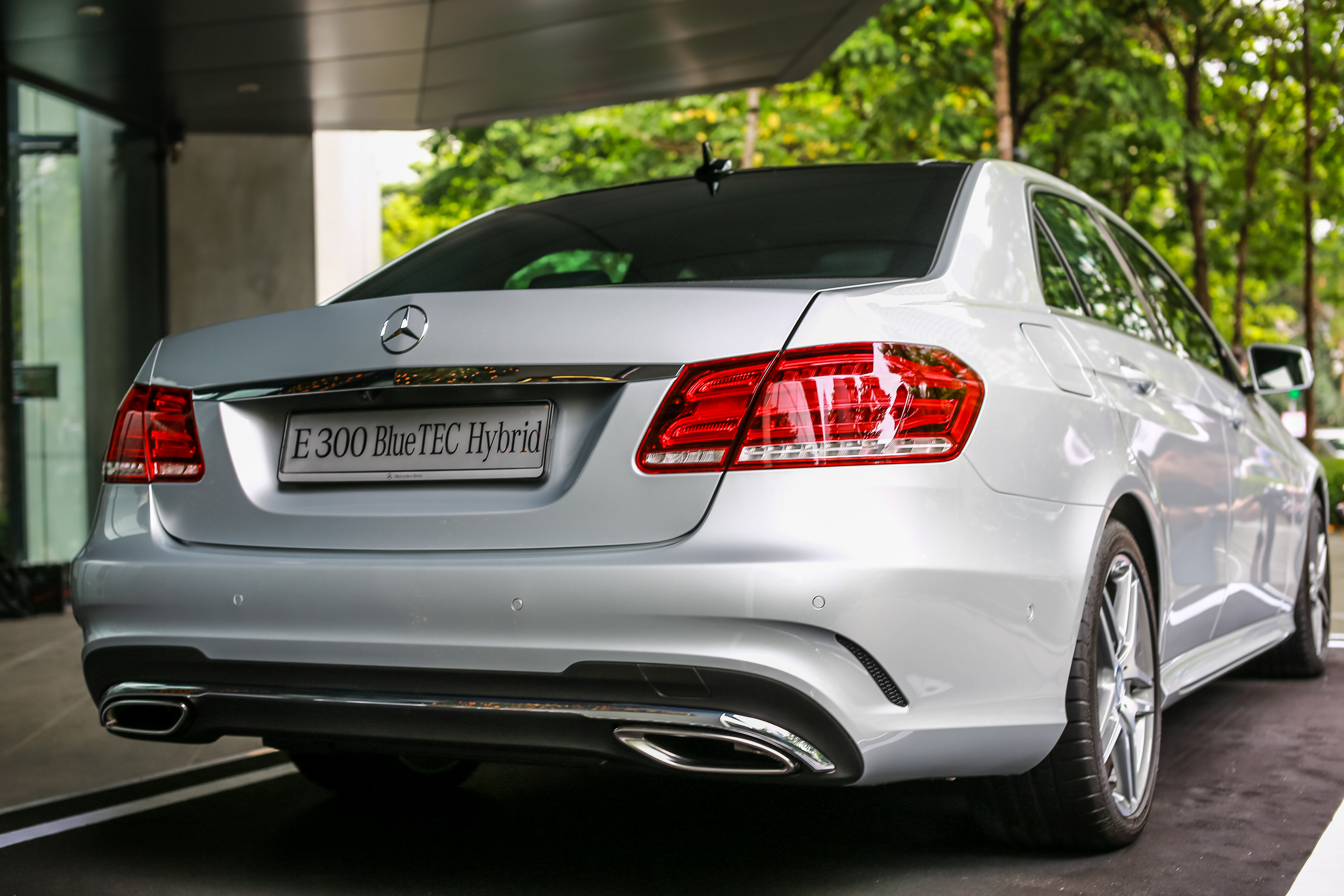 The new variant comes fitted with the AMG Sports package as standard, which also includes 18-inch alloy rims with staggered tyre sizes, enlarged front disc brakes, and an AMG steering wheel with paddle shifters. — Pic courtesy of Mercedes Benz Malaysia