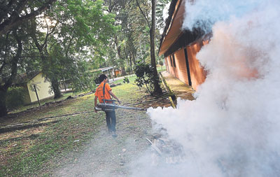 Forty per cent of cases in Selangor were in the Petaling district. — File pic