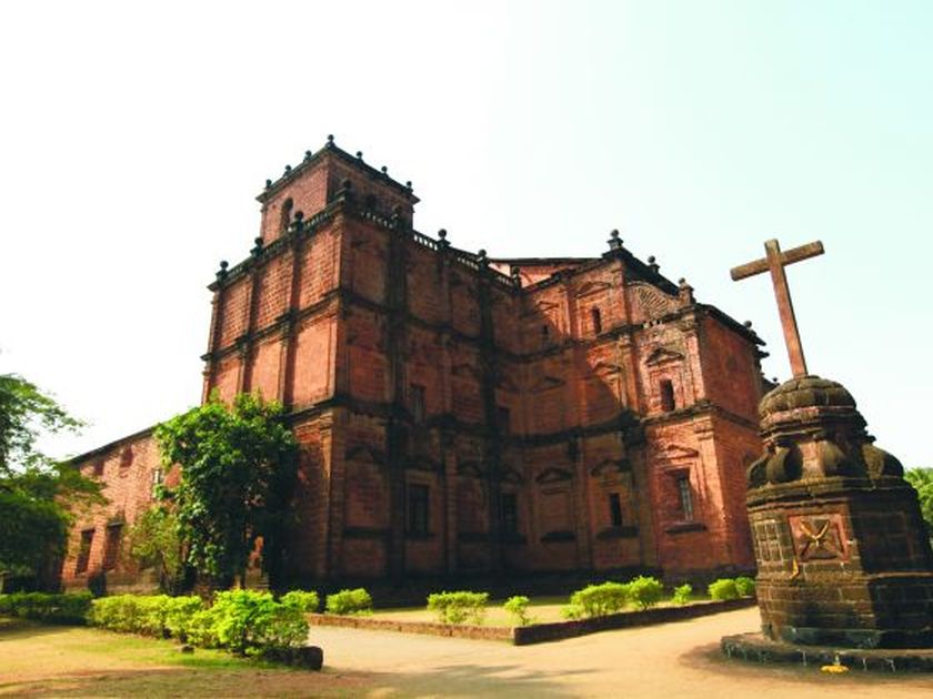 The Basilica of Bom Jesus is Goa's most famous church as it holds the relics of St Francis Xavier. — Today pic 