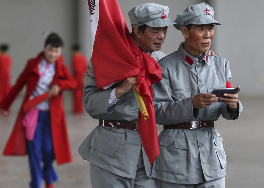 The Chinese military has started to scrutinise use of chat and blogging on mobile devices in use by military personnel in China, February 4, 2015. u00e2u20acu201d Reuters pic