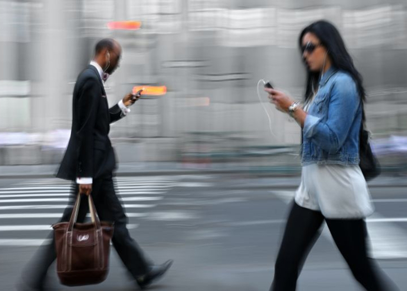 The explosion of mobile data consumption comes from the pervasive usage of Internet capable devices, February 4, 2015. u00e2u20acu201d AFP pic