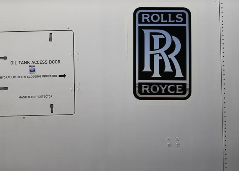 A Rolls-Royce logo is pictured on an Airbus A380 engine during the International Air and Space Fair at the Santiago international airport, February 13, 2015. u00e2u20acu201d Reuters pic 