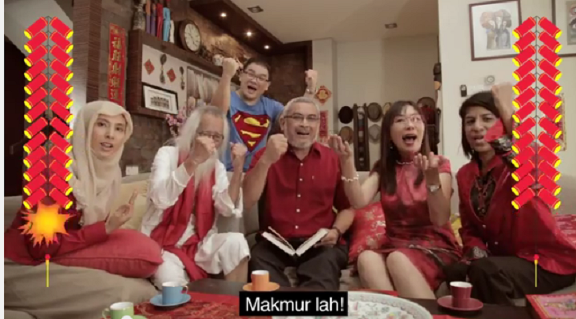 A screen capture of the latest satirical video by DAPu00e2u20acu2122s Teresa Koku00e2u20acu2122s titled u00e2u20acu02dc1 Goat Year 1 Great Familyu00e2u20acu2122.