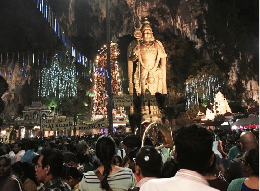 The large statue of Lord Murugan located at the foot of Batu Caves, on February 2, 2015. u00e2u20acu201d Picture by Shaun Tan