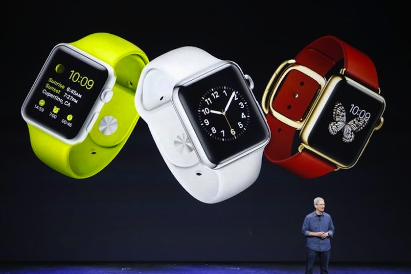 Apple CEO Tim Cook speaks about the Apple Watch during an Apple event at the Flint Center in Cupertino, California, September 9, 2014.u00c2u00a0u00e2u20acu201d Reuters pic