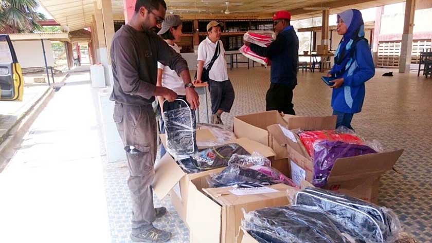 “Back to School” (BTS) kits ready for delivery