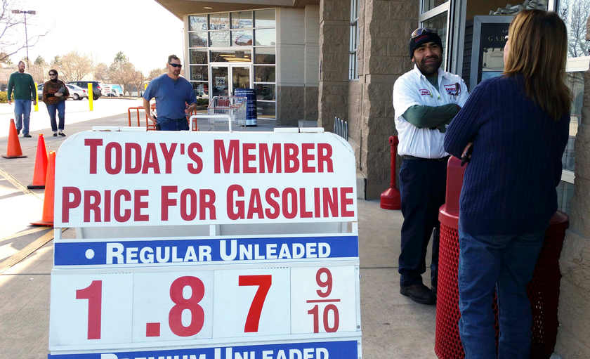 A price sign shows gas selling for below US$1.90 per gallon in Westminster, Colorado December 20, 2014. u00e2u20acu201d Reuters pic