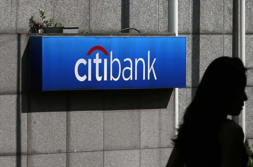 A Citibank logo displayed outside the Citibank Plaza in Hong Kong July 28, 2014. u00e2u20acu201d Reuters pic