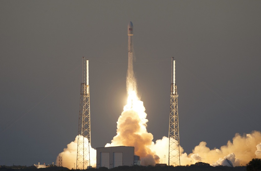 The unmanned Falcon 9 rocket, launched by SpaceX and carrying NOAA's Deep Space Climate Observatory Satellite, lifts off from launch pad 40 at the Cape Canaveral Air Force Station in Cape Canaveral, Florida February 11, 2015.u00c2u00a0u00e2u20acu201d Reuters pic