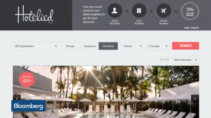 Hotelied is a website tha offers personalised deals to travellers according to their social media clout. u00e2u20acu201d Bloomberg pic