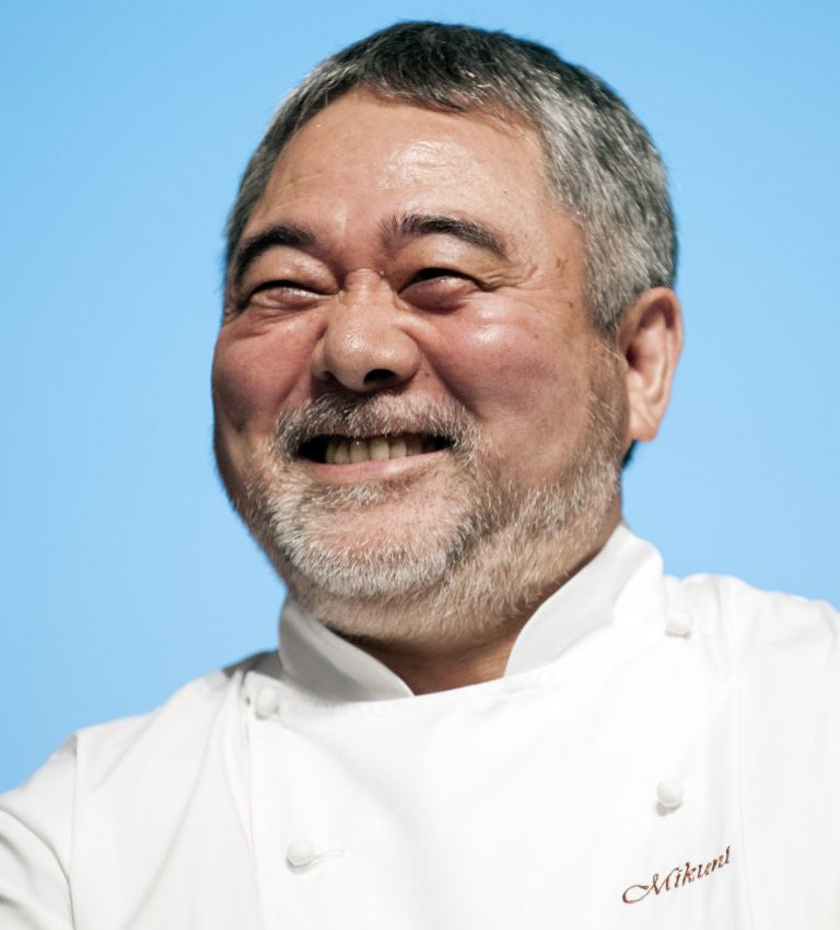 Japanese chef Kiyomi Mikuni is an expert at combining Japanese and French cuisine. u00e2u20acu201d AFP pic