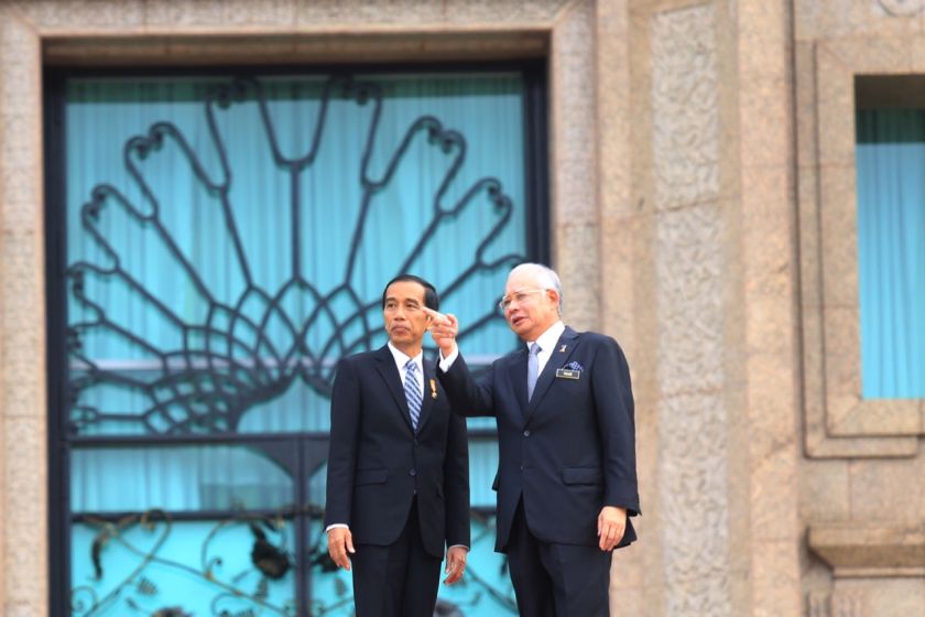 Indonesian President Jokowi is seen with Prime Minister Datuk Seri Najib Razak at his office in Putrajaya, February 6, 2015. u00e2u20acu2022 Picture by Saw Siow Feng