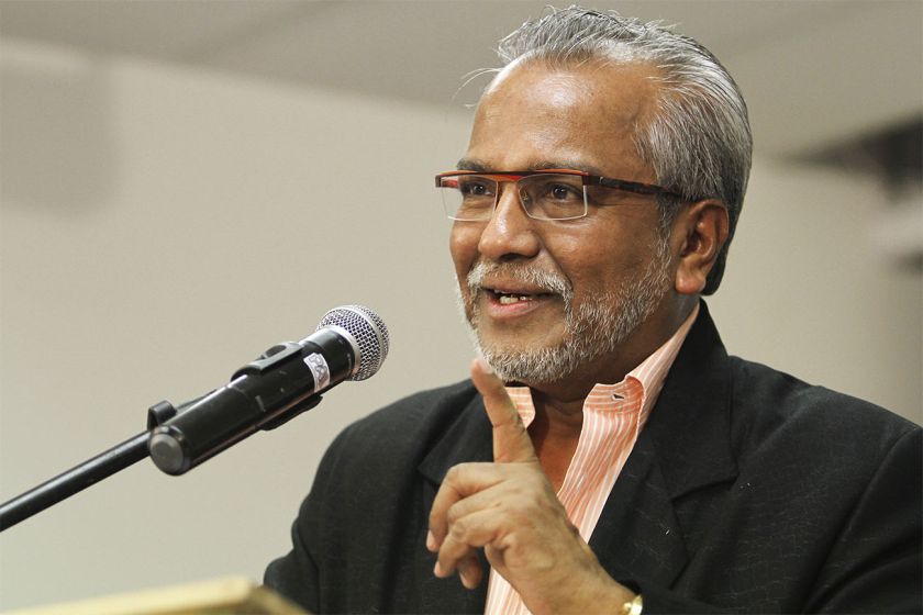 Tan Sri Muhd Shafee Abdullah speaks at dialogue at the Kelana Centre Point in Kelana Jaya, February 17, 2015. u00e2u20acu201d Picture by Yusof Mat Isa  