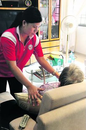 Nursing care generic for Singapore-based Caregiver Asia portal TODAY file