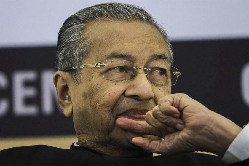 Former prime minister Tun Dr Mahathir Mohamad delivers a talk at a forum entitled u00e2u20acu02dcA Malaysian Dilemmau00e2u20acu2122, held at Connextion at Nexus, Bangsar South City, February 12, 2015.  u00e2u20acu201d Pictureby Yusof Mat Isa 