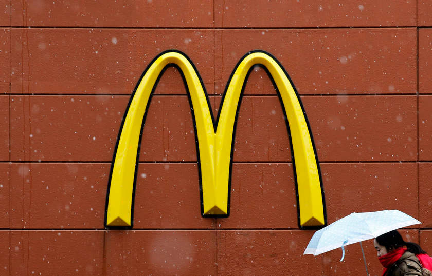 The McDonald's logo outside a restaurant in Tokyo February 5, 2015. u00e2u20acu201d Reuters pic