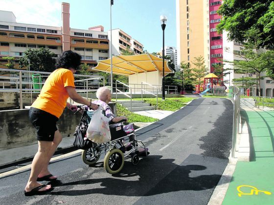 Singapore Budget 2015 aid for elderly generic TODAY file